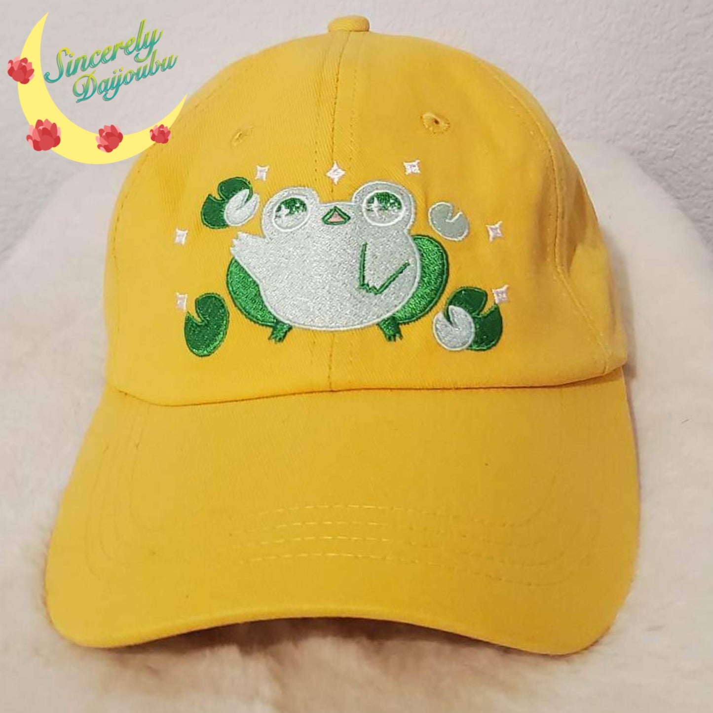 Froggy Lilypad Cap