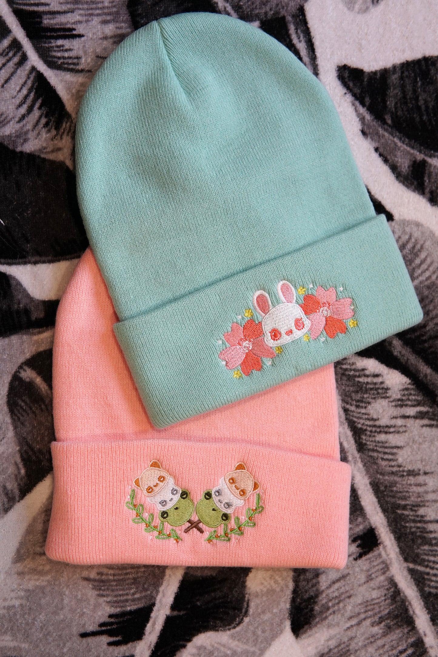 Sakura Bunny Beanie